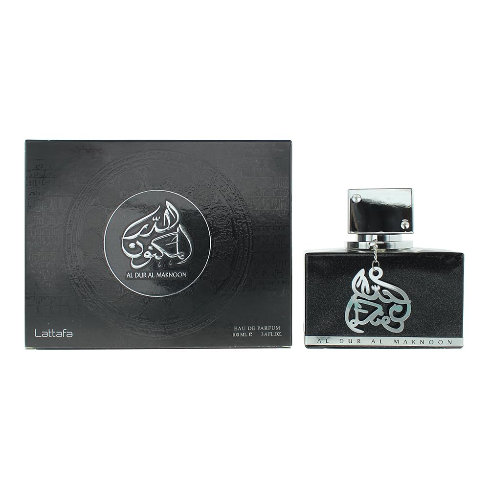 Lattafa Al Dur Al Maknoon Silver Eau de Parfum Spray for Men 100ML